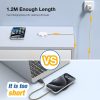 Bohuma Magnetic Wireless Charger for iPhone: Mag Safe Charger Fast Charging Pad 2 Pack Compatible with iPhone 16 15 14 13 12 Pro Max Plus & Airpods 2 3 Pro (No Adapter) - Image 7
