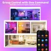 Smart Light Bulbs 6Pack with Remote, Color Changing Light Bulbs Work w/Alexa Google Home, 9W A19 E26 800LM Colored LED Bulb, 2.4GHz Only, 50+ DIY Scenes, App & Voice Control WiFi Light Bulbs - Image 6